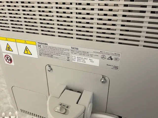 Toshiba - aplio xg - ultrasound equipment - afbeelding 12 van  12