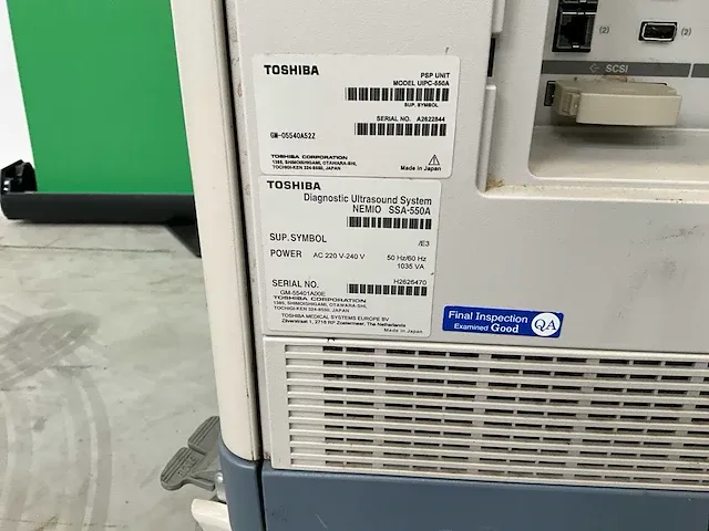 Toshiba - nemio 20 - echografie - 2002 - afbeelding 12 van  12