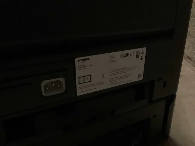 Toshiba - printer & scanner - afbeelding 6 van  6