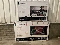 Toshiba - qled - televisie (2x) - afbeelding 1 van  8