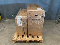 Toshiba - r32 estia - hwt-401hw-e / hwt-601xwhm3w-e - lucht-water warmtepomp set - afbeelding 4 van  6