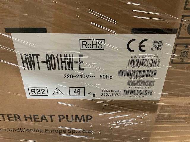 Toshiba - r32 estia - hwt-601hw-e / hwt-601xwhm3w-e - lucht-water warmtepomp set - afbeelding 5 van  6