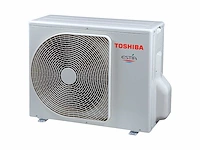 Toshiba - r32 estia - hwt-601hw-e / hwt-601xwhm3w-e - lucht-water warmtepomp set - afbeelding 2 van  6