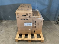 Toshiba - r32 estia - hwt-601hw-e / hwt-601xwhm3w-e - lucht-water warmtepomp set - afbeelding 4 van  6