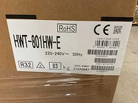 Toshiba - r32 estia - hwt-801hw-e / hwt-1101xwhm3w-e - lucht-water warmtepomp set - afbeelding 5 van  6