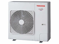 Toshiba - r32 estia - hwt-801hw-e / hwt-1101xwhm3w-e / bu80/0 - lucht-water warmtepomp set - afbeelding 2 van  8