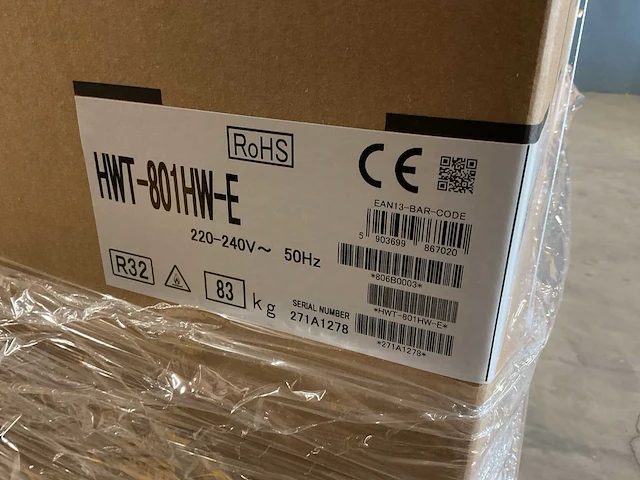 Toshiba - r32 estia - hwt-801hw-e / hwt-1101xwhm3w-e / bu80/0 - lucht-water warmtepomp set - afbeelding 6 van  8