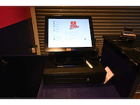 Toshiba 6200-fc8225 cash it 4.80 touchscreen kassa systeem met bonnenprinter en geldtester - afbeelding 2 van  6