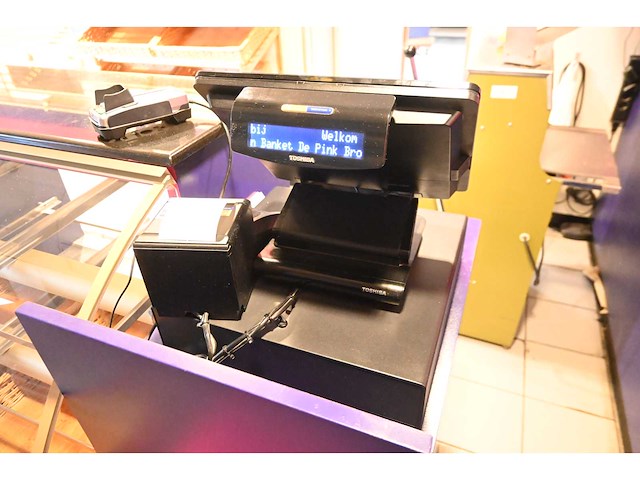 Toshiba 6200-fc8225 cash it 4.80 touchscreen kassa systeem met bonnenprinter en geldtester - afbeelding 4 van  6