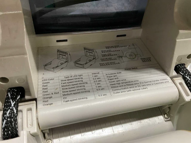 Toshiba b-ev4d-gs14-qm-r bonnenprinter - afbeelding 6 van  6