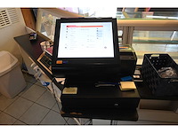 Toshiba cash it 4.80 touchscreen kassa systeem met bonnenprinter en geldtester - afbeelding 6 van  6