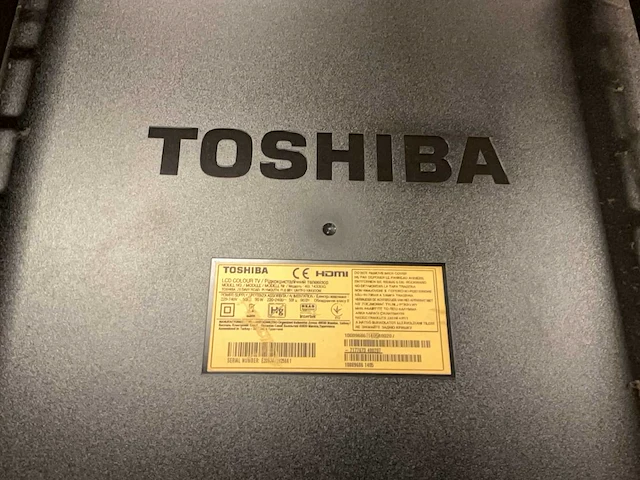 Toshiba lcd televisie - afbeelding 6 van  7