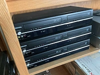 Toshiba sd-v296 videorecorder (3x) - afbeelding 1 van  3