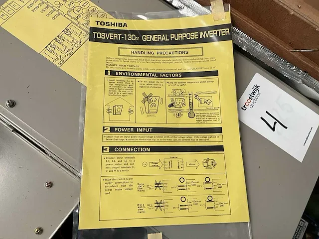 Toshiba tosvert -130g1 inverter - afbeelding 9 van  9