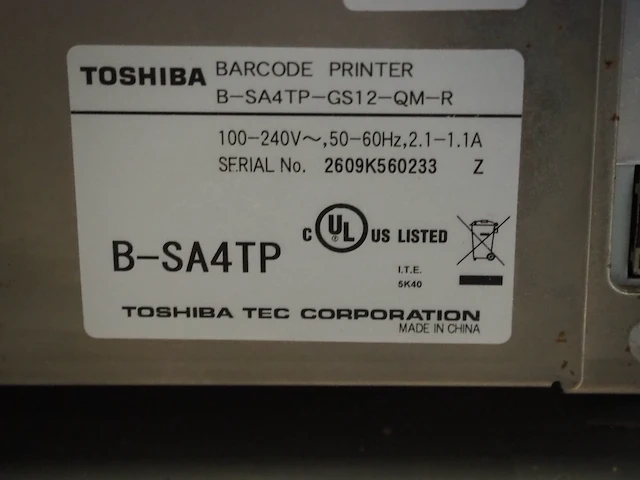 Toshiba - afbeelding 9 van  9
