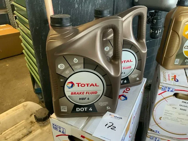 Total hbf4 5 liter dot 4 remvloeistof (8x) - afbeelding 1 van  4