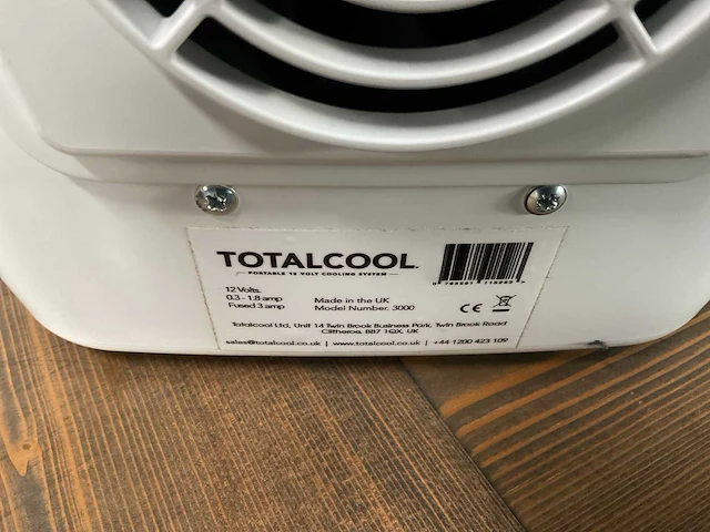 Totalcool smart 3000 draagbare luchtkoeler - afbeelding 3 van  5