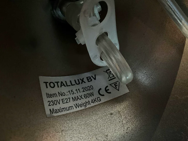 Totallux 15.11.2020 hanglamp (4x) - afbeelding 6 van  6