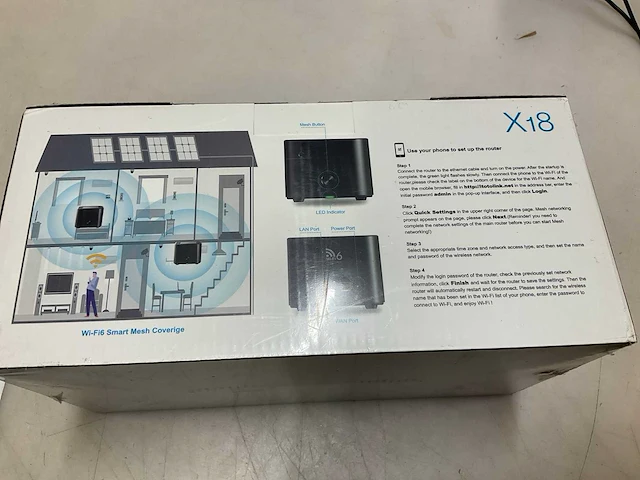Totolink x18 wifi smart mesh - afbeelding 2 van  2