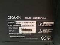 Touch screen monitor op verrijdbare standaard ctouch, ct65led80b20piruhd - afbeelding 2 van  15