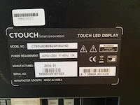 Touch screen monitor op verrijdbare standaard ctouch, ct65led80b20piruhd - afbeelding 2 van  15