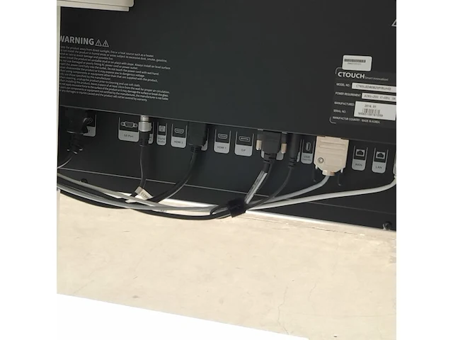 Touch screen monitor op verrijdbare standaard ctouch, ct65led80b20piruhd - afbeelding 2 van  13