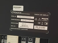 Touch screen monitor op verrijdbare standaard ctouch, ct65led80b20piruhd - afbeelding 3 van  13