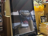 Touchscreen/verkoopzuil met scanner prestop, pt-kiosk-em32p-wall - afbeelding 1 van  3
