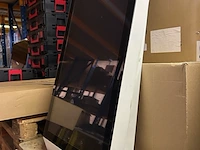 Touchscreen/verkoopzuil met scanner prestop, pt-kiosk-em32p-wall - afbeelding 3 van  3