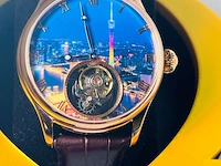 Tourbillon horloge - louis baoji - 21600 hz/hr - afbeelding 4 van  8