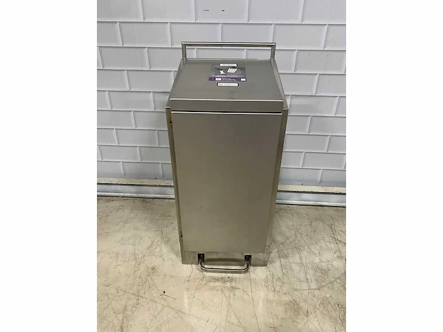 Toutinox rvs mobiele afvalemmer - afbeelding 2 van  7