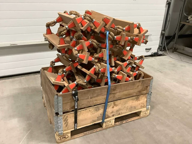 Touwladder 18 meter nieuw - afbeelding 1 van  3