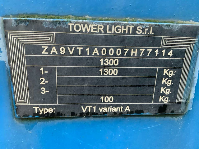 Tower light aanhangwagen - afbeelding 7 van  7