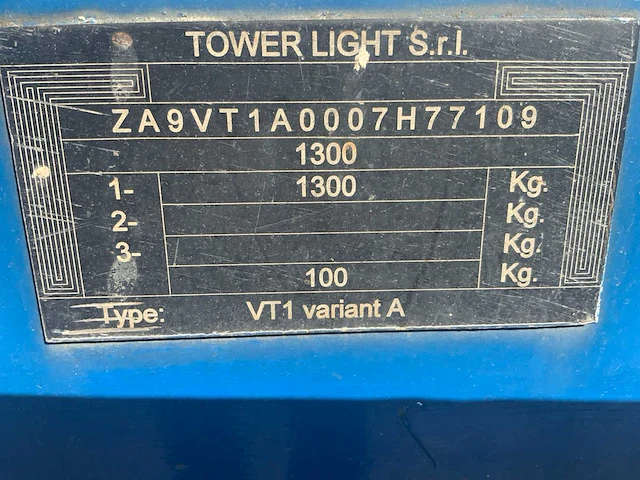 Tower light aanhangwagen - afbeelding 10 van  11