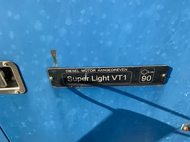 Tower light s.r.l. vt1 lichtmast aggregaat aanhangwagen - afbeelding 3 van  15