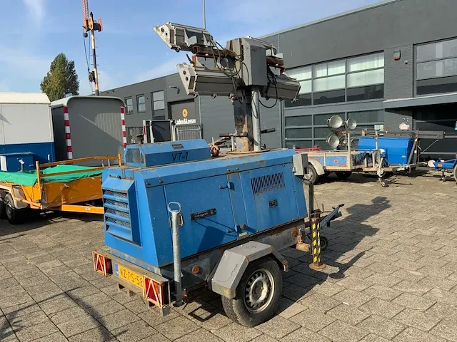 Tower light s.r.l. vt1 lichtmast aggregaat aanhangwagen - afbeelding 10 van  15