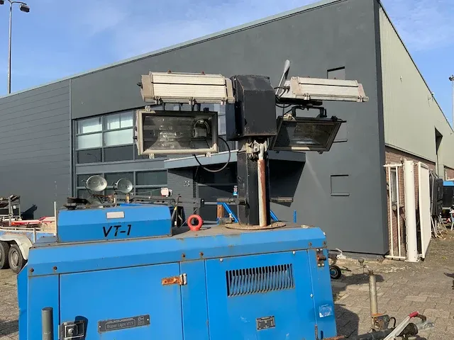 Tower light s.r.l. vt1 lichtmast aggregaat aanhangwagen - afbeelding 11 van  15