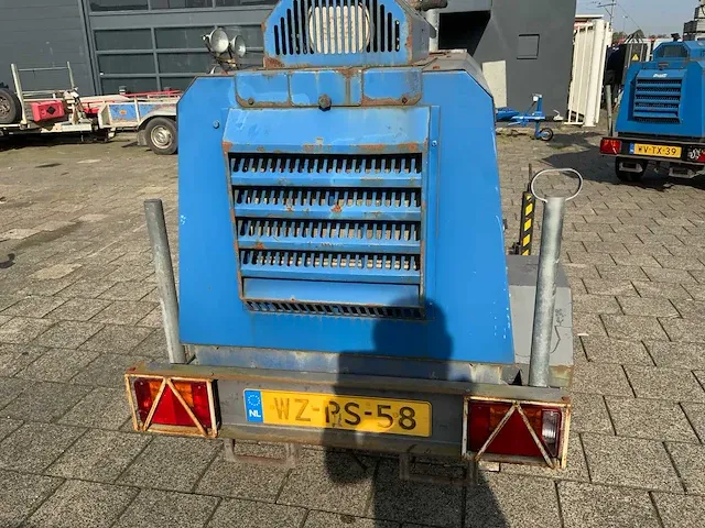 Tower light s.r.l. vt1 lichtmast aggregaat aanhangwagen - afbeelding 12 van  15