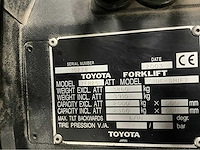 Toyota - - 7fb25 - vorkheftruck - afbeelding 8 van  16