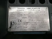 Toyota - 02-8fgf30 - vorkheftruck - afbeelding 2 van  10