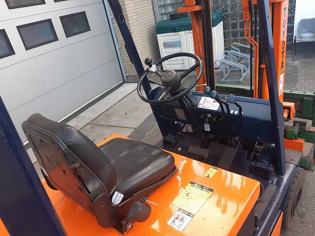 Toyota - 1988 - 4fb20 - vorkheftruck - afbeelding 2 van  5
