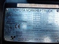 Toyota - 2000 - 7fb18 - vorkheftruck - afbeelding 3 van  4