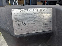 Toyota - 2008 - 7fbmf30 - vorkheftruck - afbeelding 11 van  11
