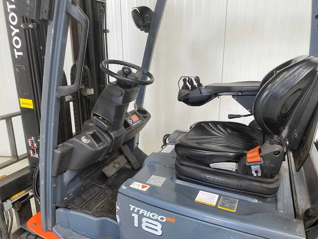 Toyota - 2017 - 8fbek18t li-ion - vorkheftruck - afbeelding 3 van  8