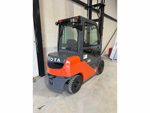Toyota - 2019 - tonero 25 - tc 2 -8fd 25 - vorkheftruck - 150 bedrijfsuren - afbeelding 14 van  25