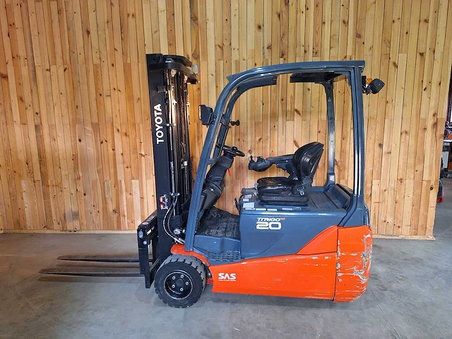 Toyota - 8 fbe 20t - vorkheftruck - afbeelding 8 van  15