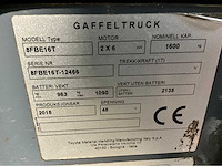 Toyota - 8fbe16t - vorkheftruck, vorkenversteller, shideshift, free-lift, bj 2018 - afbeelding 13 van  26