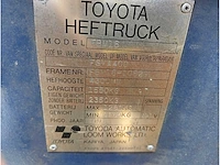 Toyota - fbm16 - vorkheftruck - 1991 - afbeelding 2 van  26