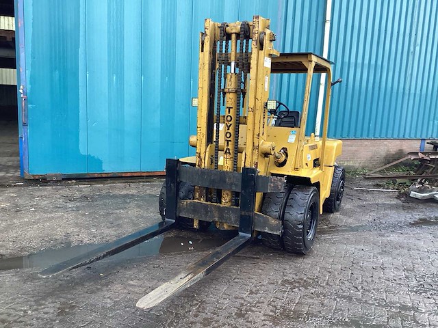 Toyota - fg5 - vorkheftruck - afbeelding 12 van  12