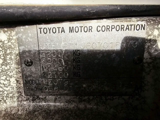 Toyota - landcruiser pickup - lb71mod - personenauto - afbeelding 8 van  20